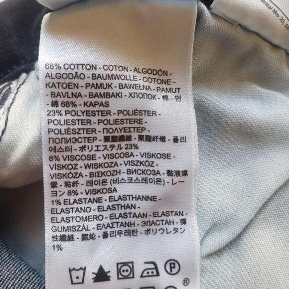 Levi's Curve ID Demi Curve mid rise skinny size 30 - Picture 9 of 10